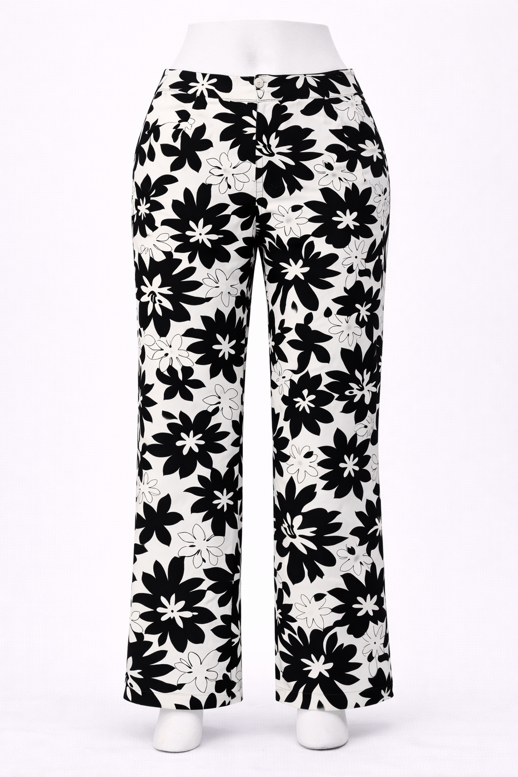 Pantalón Signus Negro floreado - Imagen 4