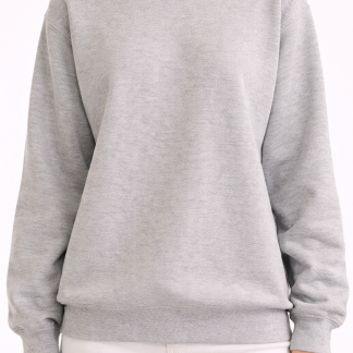 Sudadera unisex gris claro – Talla M