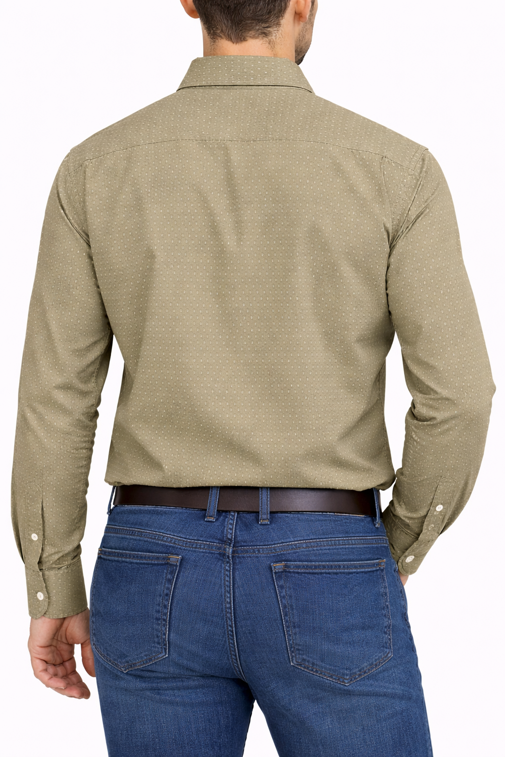 Camisa University Club Verde Oliva - Imagen 2