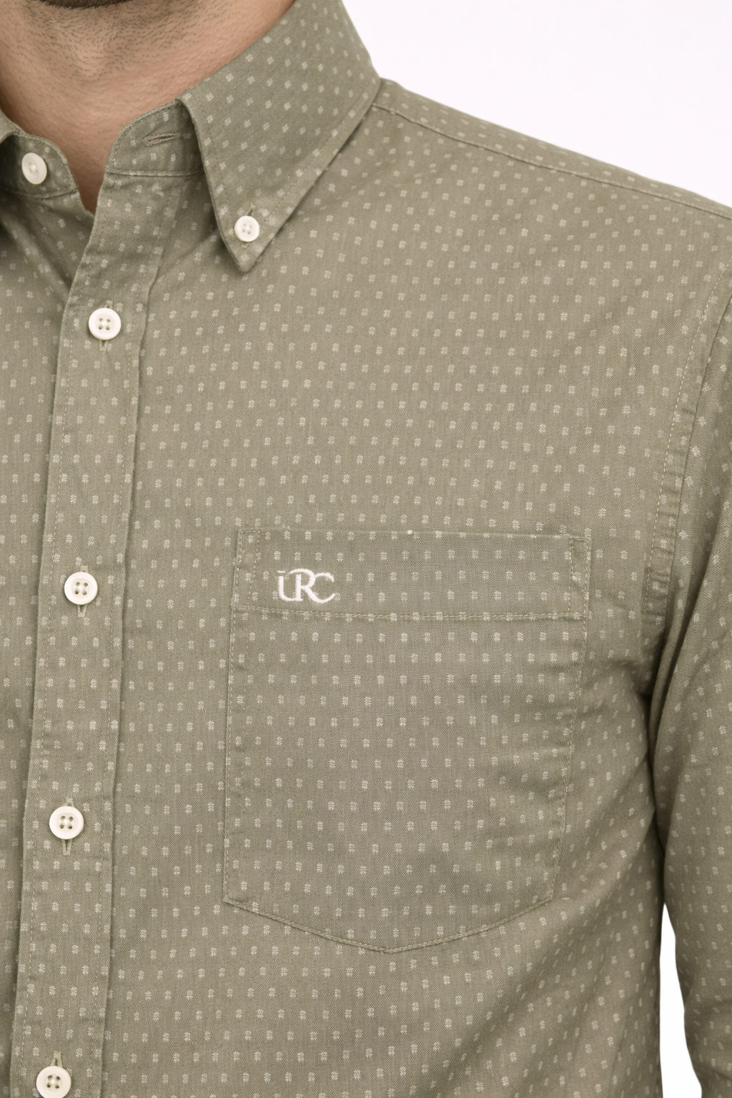 Camisa University Club Verde Oliva - Imagen 3