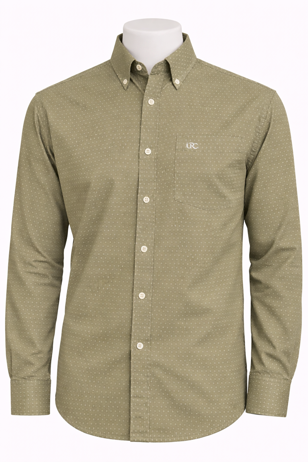 Camisa University Club Verde Oliva - Imagen 4